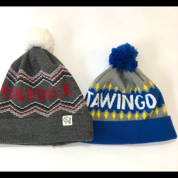 Set of 2 Toques “Rosedale” and “Camp Tawingo” NEW - Picture 3 of 7
